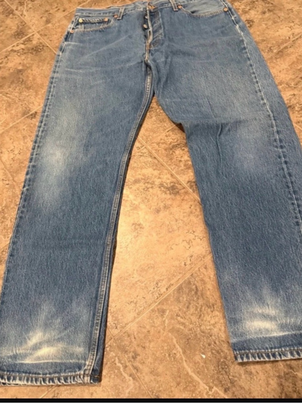 Men's Classic Blue Denim Jeans